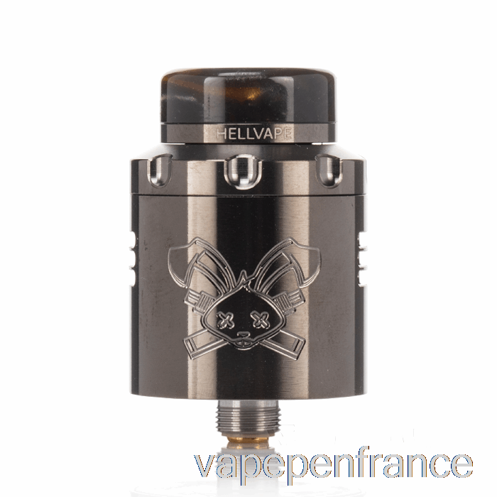 Hellvape Lapin Mort V3 24mm Rda Stylo Vape Gunmetal